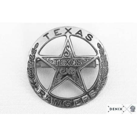 Texas Rangers circle star cut-out badge, 4cm
